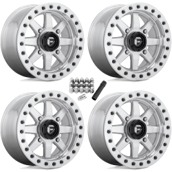 Fuel Off Road Maverick D937 Beadlock Raw Machined 14x7 Wheel/Rim (Full Set)