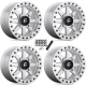 Fuel Off Road Maverick D937 Beadlock Raw Machined 14x7 Wheel/Rim (Full Set)