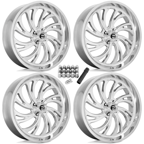 Fuel Off Road Kompressor Polished 24x7 Wheels/Rims (Full Set) Fuel Off Road Kompressor Polished 24x7 Wheels/Rims (Full Set)
