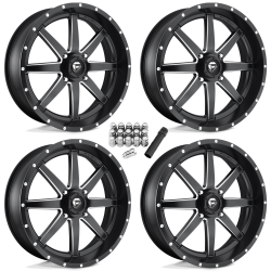 Fuel Off Road Maverick D538 Milled 22x7 Wheels/Rims (Full Set)