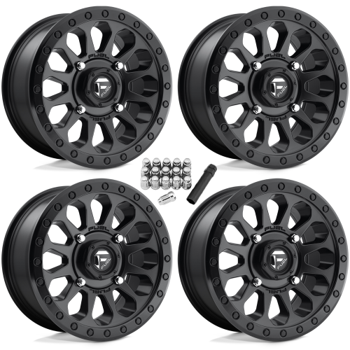 Fuel Off Road Vector D579 Matte Black 14x7 Wheel/Rim (Full Set) Fuel Off Road Vector D579 Matte Black 14x7 Wheel/Rim (Full Set)