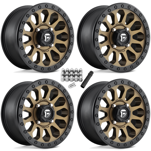 Fuel Off Road Vector D600 Bronze 14x7 Wheel/Rim (Full Set) Fuel Off Road Vector D600 Bronze 14x7 Wheel/Rim (Full Set)
