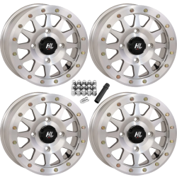 High Lifter HLA1 Machined 14x7 Beadlock Wheels/Rims (Full Set)