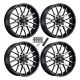 ITP Hurricane Machined 20x6.5 Wheels/Rims (Full Set) ITP Hurricane Machined 20x6.5 Wheels/Rims (Full Set)