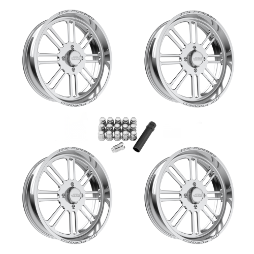 JTX Forged Bayonet Polished 24x7 Wheel/Rim (Full Set) JTX Forged Bayonet Polished 24x7 Wheel/Rim (Full Set)