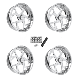 JTX Forged Bio Polished 22x7 Wheel/Rim (Full Set) JTX Forged Bio Polished 22x7 Wheel/Rim (Full Set)