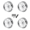 JTX Forged Enclave Polished 20x10 Wheel/Rim (Full Set)