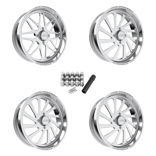 Prism Rims JTX Forged Prism Polished 22x7 Wheel/Rim (Full Set)