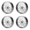 KG1 Forged KU038 Javelin Polished 26x7 Wheel/Rim (Full Set)