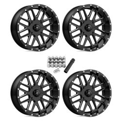 MSA M35 Bandit Gloss Black Milled 20x7 Wheels/Rims (Full Set) MSA M35 Bandit Gloss Black Milled 20x7 Wheels/Rims (Full Set)
