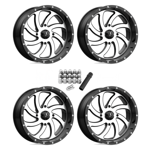 MSA M36 Switch Machined 20x7 Wheels/Rims (Full Set) MSA M36 Switch Machined 20x7 Wheels/Rims (Full Set)