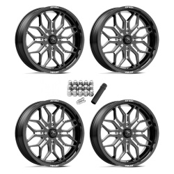 MSA M47 Sniper Gloss Black Milled 20x7 Wheels/Rims (Full Set) MSA M47 Sniper Gloss Black Milled 20x7 Wheels/Rims (Full Set)