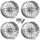 MSA Breakout Polished 24x10 Forged Wheels/Rims (Full Set) MSA Breakout Polished 24x10 Forged Wheels/Rims (Full Set)