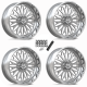 MSA Shockwave Polished 24x10 Forged Wheels/Rims (Full Set) MSA Shockwave Polished 24x10 Forged Wheels/Rims (Full Set)