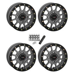 System 3 Offroad SB-5 Gunmetal 15x7 Beadlock Wheels/Rims (Full Set) System 3 Offroad SB-5 Gunmetal 15x7 Beadlock Wheels/Rims (Full Set)