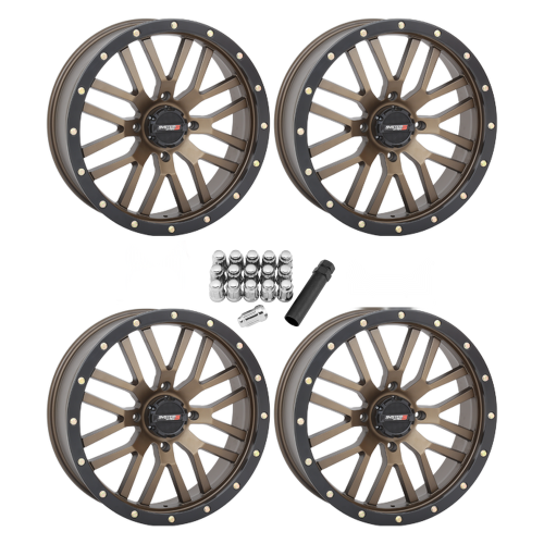System 3 Offroad ST-3 Bronze 18x7 Wheels/Rims (Full Set)