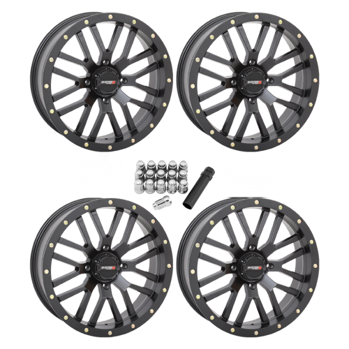 System 3 Offroad ST-3 Matte Black 20x6.5 Wheels/Rims (Full Set) System 3 Offroad ST-3 Matte Black 20x6.5 Wheels/Rims (Full Set)