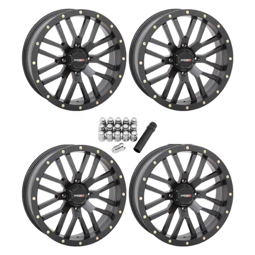 System 3 Rims System 3 Offroad ST-3 Matte Black 18x7 Wheels/Rims (Full Set)