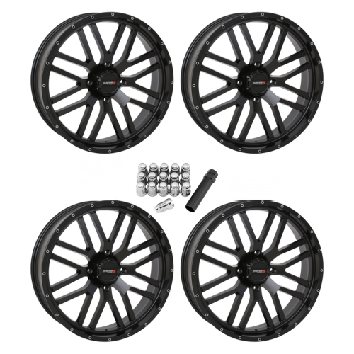 System 3 Offroad ST-3 Matte Black 22x6.5 Wheels/Rims (Full Set) System 3 Offroad ST-3 Matte Black 22x6.5 Wheels/Rims (Full Set)