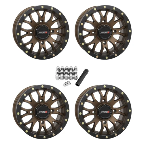 System 3 Offroad ST-3 Bronze 15x7 Wheels/Rims (Full Set)