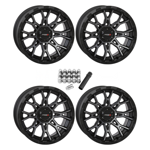System 3 Offroad ST-6 Dark Tint 14x7 Wheels/Rims (Full Set) System 3 Offroad ST-6 Dark Tint 14x7 Wheels/Rims (Full Set)