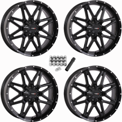 System 3 Offroad ST-7 Gloss Black 20x7 Wheels/Rims (Full Set)