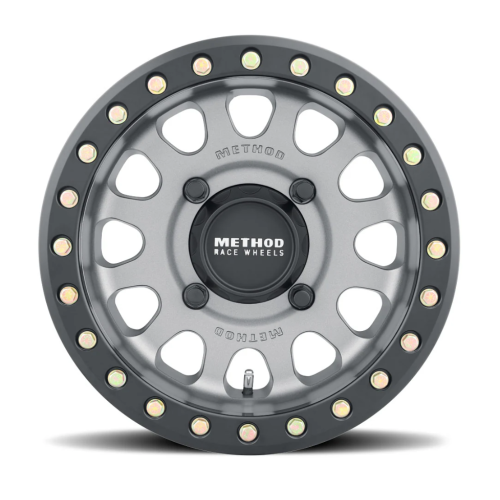 Method 401 UTV Beadlock Titanium - Matte Black 15x6 Wheel/Rim (Full Set) Method 401 UTV Beadlock Titanium - Matte Black 15x6 Wheel/Rim (Full Set)