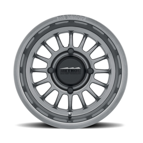 Method 411 UTV Bead Grip Gloss Titanium 15x7 Wheel/Rim (Full Set) Method 411 UTV Bead Grip Gloss Titanium 15x7 Wheel/Rim (Full Set)