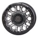 Frontline 454 Matte Brushed Gray 15x7 Beadlock Wheels/Rims (Full Set) Frontline 454 Matte Brushed Gray 15x7 Beadlock Wheels/Rims (Full Set)