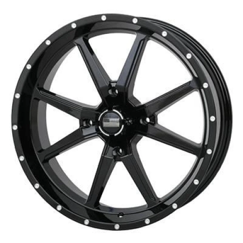 Tiron HS617 TT 37x9.5-20 Tires on Frontline 556 Gloss Black Wheels