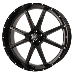 Frontline 556 Gloss Black 24x9 Wheels/Rims (Full Set) Frontline 556 Gloss Black 24x9 Wheels/Rims (Full Set)