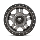 Fuel Off Road Anza D558 Matte Anthracite w/ Black Ring 15x7 Wheel/Rim (Full Set)