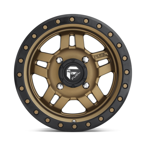 Fuel Off Road Anza D583 Bronze 15x7 Wheel/Rim (Full Set)