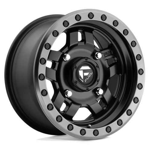 Quadboss QBT889 30x10-14 (8ply) Radial Tires on Fuel Anza D557 Wheels