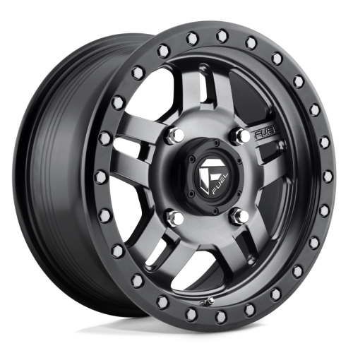 Quadboss QBT889 28x10-14 (8ply) Radial Tires on Fuel Anza D558 Wheels