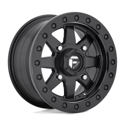 Fuel Off Road Maverick D936 Beadlock Matte Black 15x7 Wheel/Rim (Full Set)