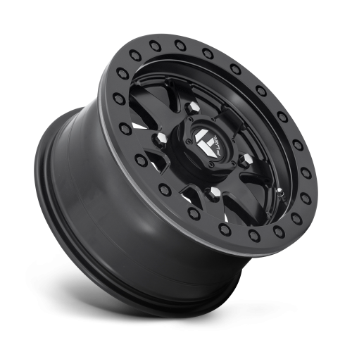 Fuel Off Road Maverick D936 Beadlock Matte Black 15x7 Wheel/Rim (Full Set)