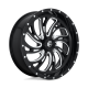 Fuel Off Road Kompressor Gloss Black Milled 20x7 Wheels/Rims (Full Set) Fuel Off Road Kompressor Gloss Black Milled 20x7 Wheels/Rims (Full Set)