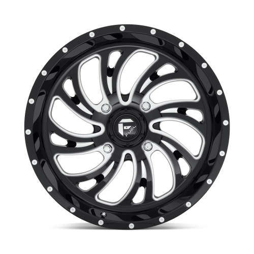 Fuel Off Road Kompressor Gloss Black Milled 20x7 Wheels/Rims (Full Set) Fuel Off Road Kompressor Gloss Black Milled 20x7 Wheels/Rims (Full Set)