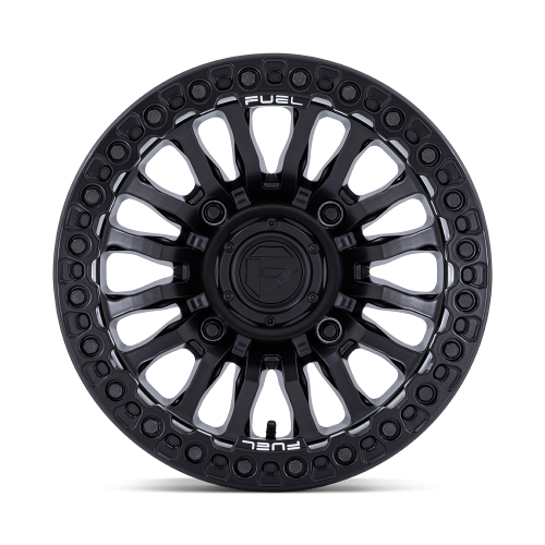 Fuel Off Road Rincon Blackout 15x7 Beadlock Wheels/Rims (Full Set)