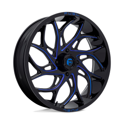 EFX MotoMTC 32x10-18 Tires on Fuel Runner Candy Blue Wheels EFX MotoMTC 32x10-18 Tires on Fuel Runner Candy Blue Wheels