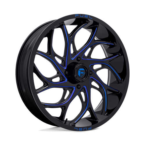 EFX MotoMTC 32x10-18 Tires on Fuel Runner Candy Blue Wheels EFX MotoMTC 32x10-18 Tires on Fuel Runner Candy Blue Wheels