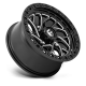 Fuel Off Road Runner Gloss Black & Milled 15x7 Wheels/Rims (Full Set)