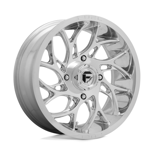 EFX MotoMTC 34x10-20 Tires on Fuel Runner Polished Wheels