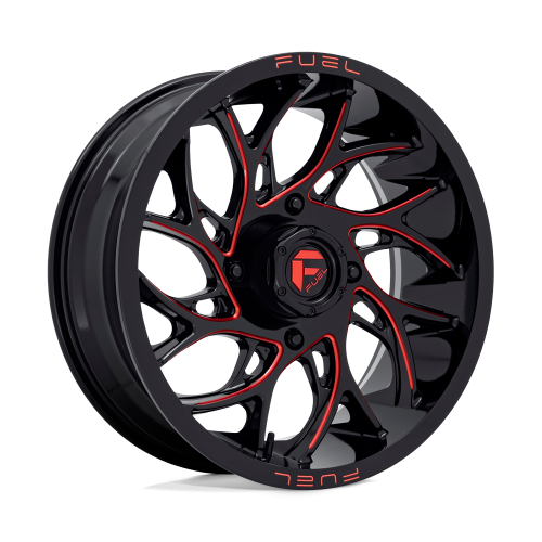 EFX MotoMTC 34x10-20 Tires on Fuel Runner Candy Red Wheels EFX MotoMTC 34x10-20 Tires on Fuel Runner Candy Red Wheels
