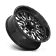 Fuel Off Road Stroke Gloss Black & Milled 18x7 Wheels/Rims (Full Set)