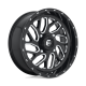 Tiron HS617 TT 33x9.5-16 Tires on Fuel Triton Gloss Black Milled Wheels