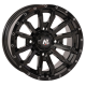 Quadboss QBT889 28x10-14 (8ply) Radial Tires on HL21 Gloss Black Wheels