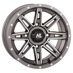 Quadboss QBT889 30x10-14 (8ply) Radial Tires on HL22 Gunmetal Grey Wheels Quadboss QBT889 30x10-14 (8ply) Radial Tires on HL22 Gunmetal Grey Wheels