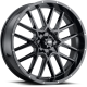 Assassinator Mud Tires 36x8-20 on ITP Hurricane Gloss Black Wheels
